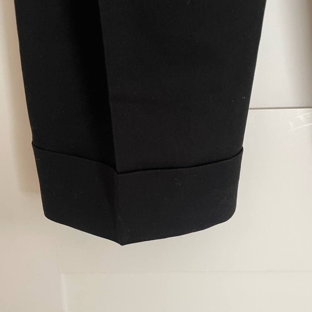 Talbots Black Dress Pants Classic Straight-Leg - Picture 4 of 5